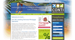 Desktop Screenshot of mortgagesoverseas.com